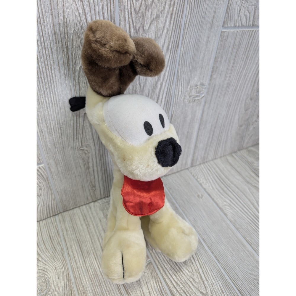 Vintage ODIE From Garfield Dog Plush 15" Stuffed Animal 80s Cartoon
